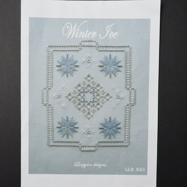 Hardanger Snowflake Pattern Loopylou Designs Winter Ice Hardanger Pattern - LLD 551 – Make & Mend