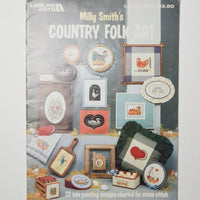 Milly Smith's Country Folk Art Cross Stitch Patterns - Leisure Arts Leaflet 286 Default Title
