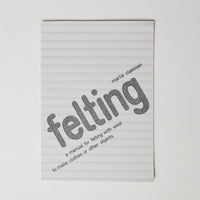 Felting Booklet by Marlie Claessen Default Title