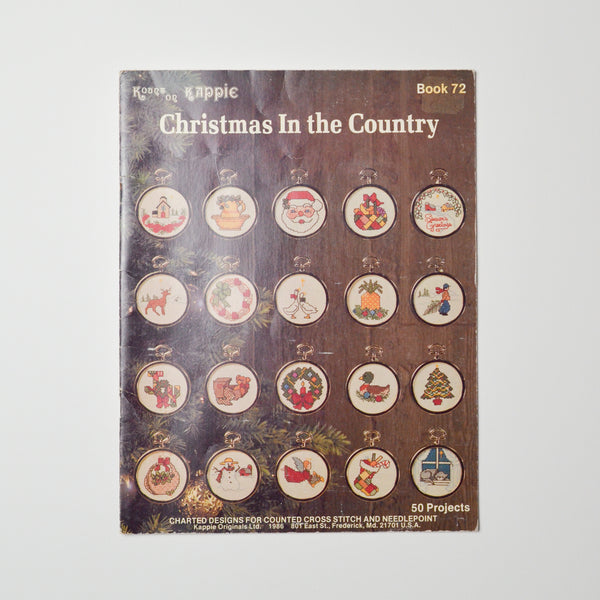 Christmas in the Country Cross Stitch Pattern Book 72 – Make & Mend