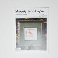 The Victoria Sampler Butterfly Lace Sampler Hardanger Pattern Booklet Default Title