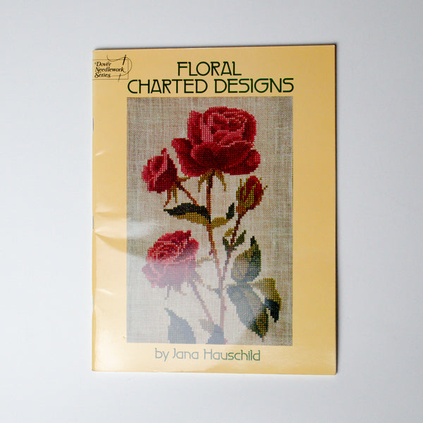 Dover Needlework Series Floral Charted Designs Cross Stitch Pattern Booklet Default Title