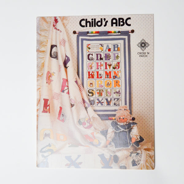 Child's ABC Cross 'N Patch Cross Stitch Pattern Booklet Default Title