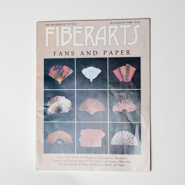 Fiberarts Fans + Paper - July/August 1982 Default Title