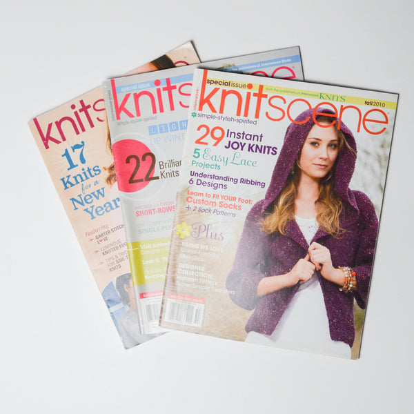 Knitscene Magazine - Bundle of 3 Default Title