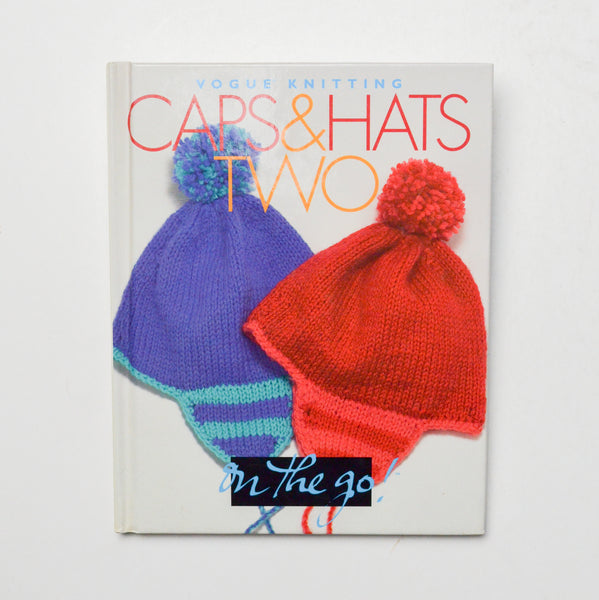 Vogue Knitting Caps + Hats Two on the Go Book Default Title