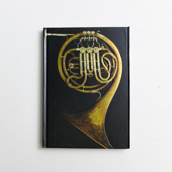 French Horn Lined Foiled Journal with Magnetic Closure - 6" x 9"