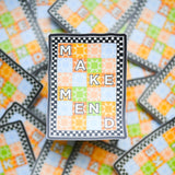 Make & Mend Quilt Sticker