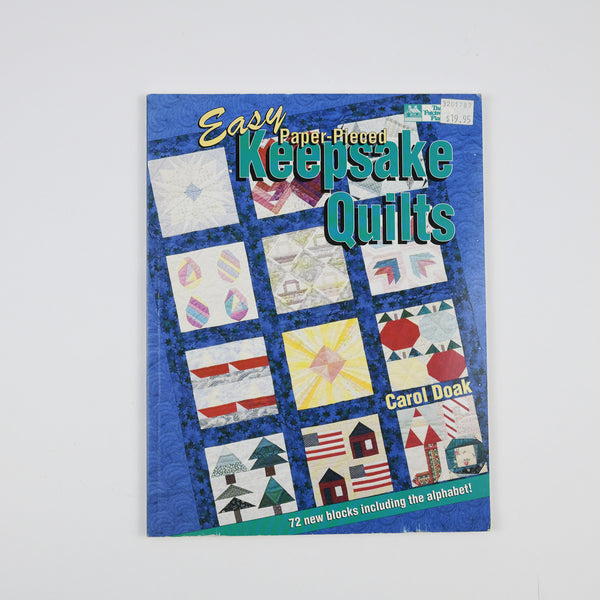 Easy Paper Pieced Keepsake Quilts Book