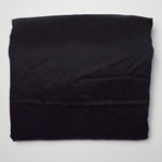 Black Textured Stripe Shiny Fabric - 58" x 136" Default Title