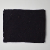 Black Speckled Knit Fabric - 29" x 38" Default Title