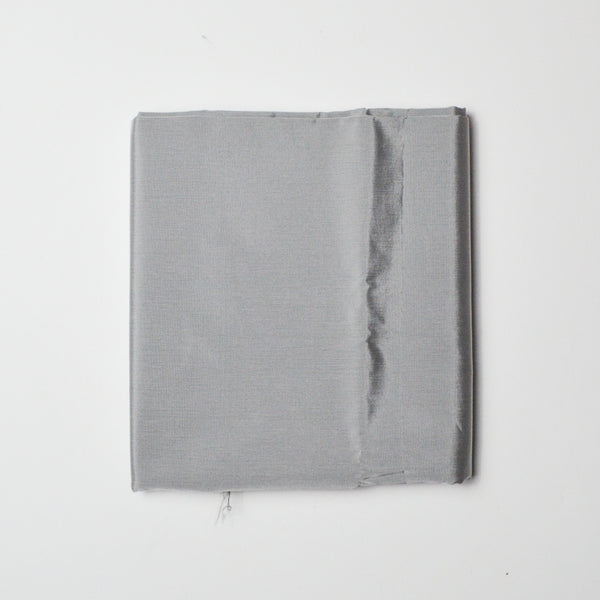 Silver Stiff Metallic Fabric - 34" x 60" Default Title