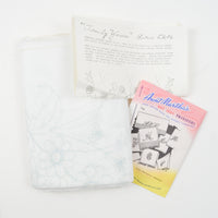 Artex "Truly Yours" Hostess Cloth with Stamped Pattern Default Title