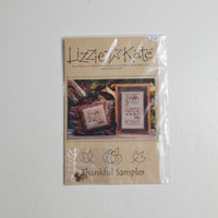 Lizzie*Kate Thankful Sampler Pattern + Charms Default Title
