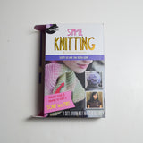 Simple Knitting Scarf Knitting Kit Default Title