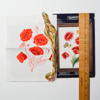 Charmin Red Poppies Embroidery Kit Default Title