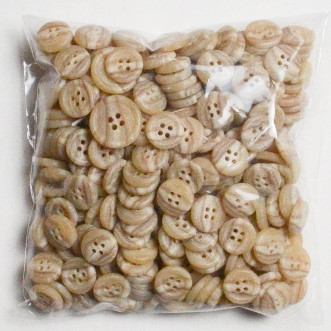 Button Bundle Light Brown Plastic Button Bundle – Make & Mend