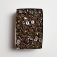 Brown Plastic Tortoiseshell Buttons, 0.5" - 1 Box Default Title