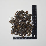 Brown Four-Hole Tortoiseshell Buttons, Size 36 (7/8") Default Title