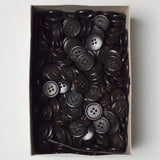 Dark Brown Four-Hole Buttons, Size 32 (13/16") Default Title