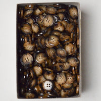 Brown Tortoiseshell Buttons, Size 32 (13/16") Default Title