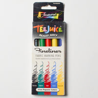 Jacquard Tee Juice Fineline Fabric Marking Pens - Set of 5 Default Title