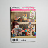 Simplicity 2708 Yo-Yo Toys Sewing Pattern Default Title