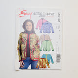 McCall's M5162 Jacket Pattern Size B (L-XL) Default Title