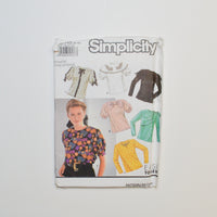 Simplicity 9923 Blouse Pattern Size H5 (6-14) Default Title