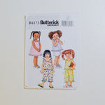 Butterick B4173 Toddler's + Children's Clothes Sewing Pattern Sizes 1-3 Default Title