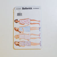 Butterick 6105 Children's Clothes Sewing Pattern (7-10) Default Title