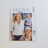 McCall's M5329 Lined Jacket Sewing Pattern Size AA (6-12) Default Title