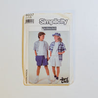 Simplicity 8037 Children's Clothes Sewing Pattern (LG) Default Title