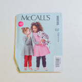 McCall's M6595 Children's Clothes Sewing Pattern Size CDD (2-5) Default Title