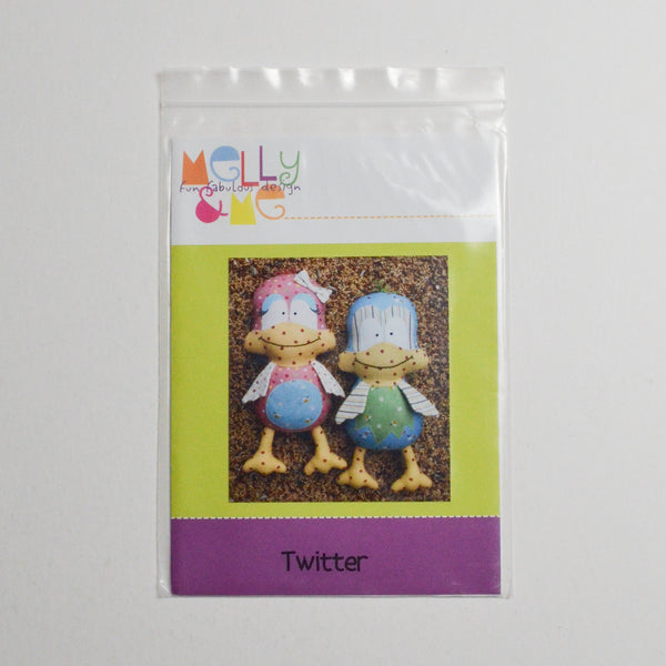Molly + Me M057 Twitter Stuffed Bird Sewing Pattern (One Size) Default Title