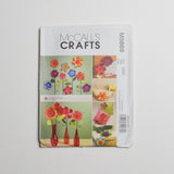 McCall's Crafts M5869 Dimensional Flowers Sewing Pattern (One Size) Default Title
