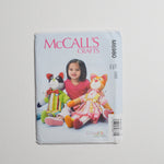 McCall's Crafts M6980 Stuffed Raccoon + Cat Sewing Pattern (One Size) Default Title