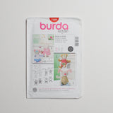 Burda Style 7409 Rabbit + Bear Sewing Pattern (One Size) Default Title