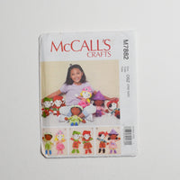 McCall's Crafts M7882 Stuffed Doll Sewing Pattern (One Size) Default Title
