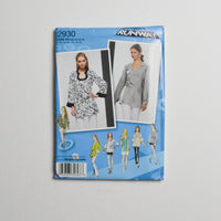 Simplicity Project Runway 2930 Tunic Sewing Pattern Size H5 (8-14) Default Title