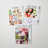 McCall's Fashion Accessories Sewing Patterns - Bundle of 3 Default Title