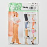 New Look 6319 Pants Sewing Pattern Size A (6-16) Default Title