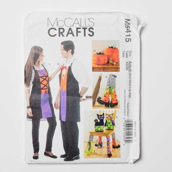 McCall's Crafts Halloween Decor Sewing Pattern Size Adult (S-XL) Default Title