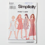 Simplicity 8391 Girls' Jumpsuit Sewing Pattern Size AA (7-10) Default Title