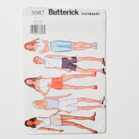 Butterick 3087 Shorts Sewing Pattern (14-18) Default Title