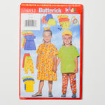Butterick Kids 4832 Toddler/Children's Clothes Sewing Pattern (1-3) Default Title