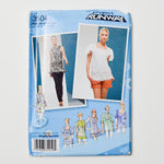 Simplicity by Project Runway 3504 Shirt Sewing Pattern Size D5 (4-12) Default Title