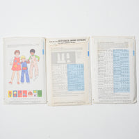 Butterick Children's Sizes 4 + 5 Clothing Sewing Pattern Bundle - Set of 2 Default Title