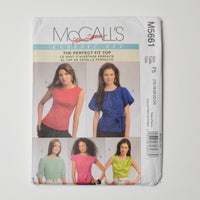 McCall's M5661 Blouse Sewing Pattern Size F5 (16-24) Default Title