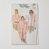 Very Easy Vogue 9668 Misses Cardigan + Top Sewing Pattern (8-12) Default Title